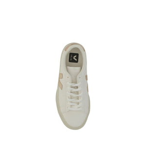 Weiße Kalbshaut Bos Taurus Sneakers mit niedrigem Schaft