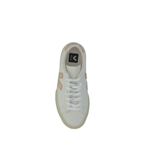 Weiße Kalbshaut Bos Taurus Sneakers mit niedrigem Schaft