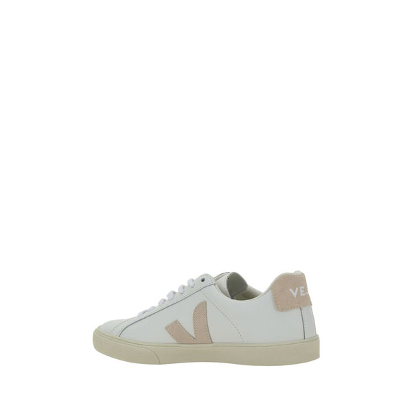 Weiße Kalbshaut Bos Taurus Sneaker