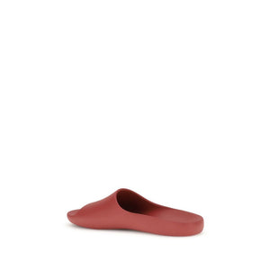 Rote Gummischlappen