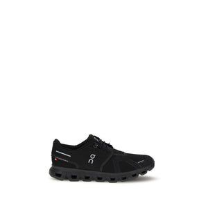 Schwarze Polyurethan-Laufschuhe