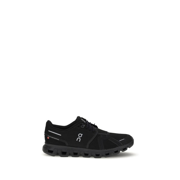 Schwarze Polyurethan-Laufschuhe
