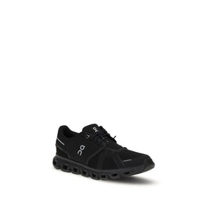 Schwarze Polyurethan-Laufschuhe
