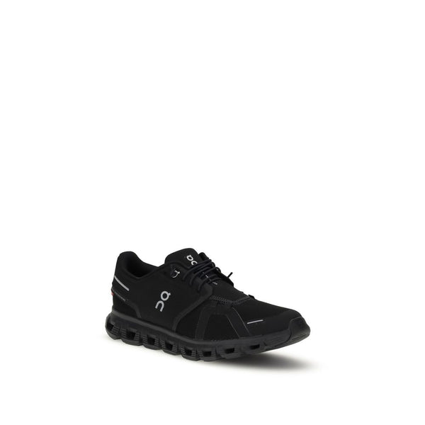 Schwarze Polyurethan-Laufschuhe