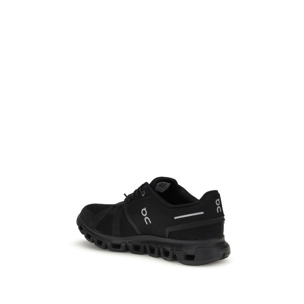 Schwarze Polyurethan-Laufschuhe