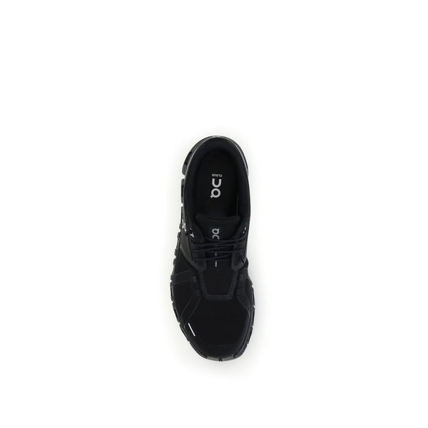 Schwarze Polyurethan-Laufschuhe