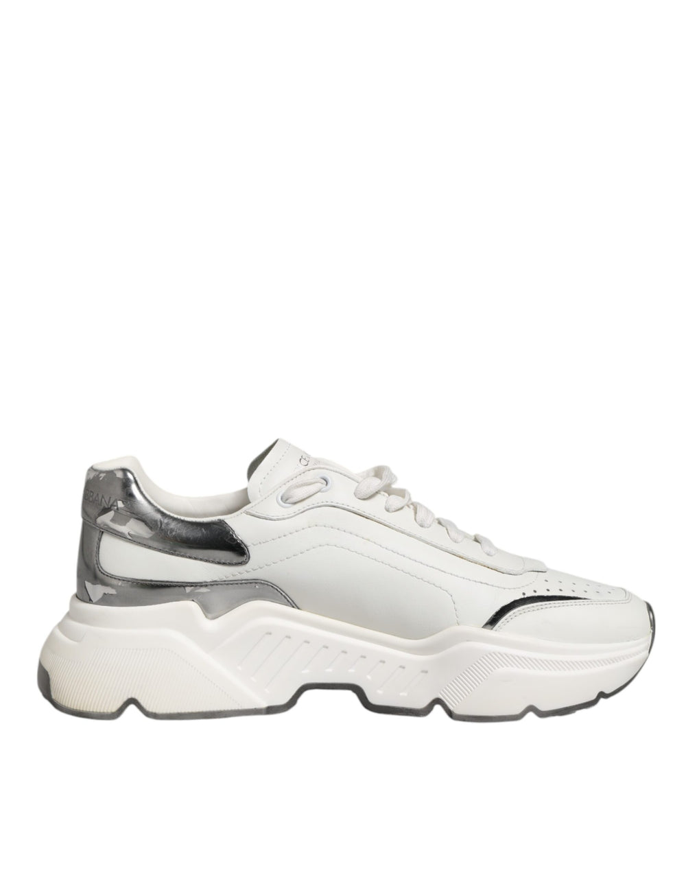 Weiß Silber DAYMASTER Leder Männer Turnschuhe Schuhe