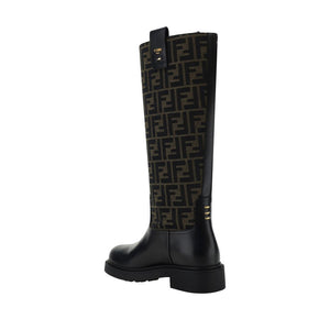 Braune Gummistiefel