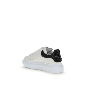 Weiße Chunky Sneaker aus Leder