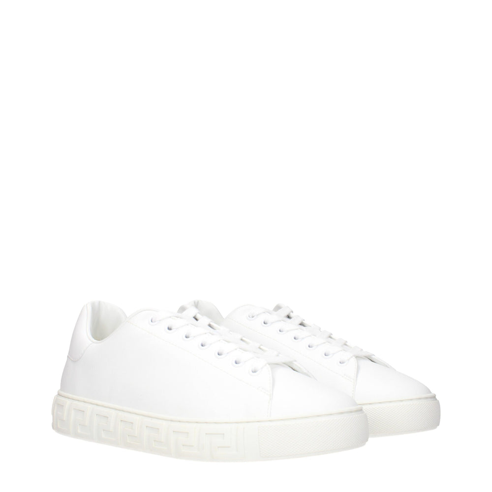 Weiße Sneaker aus Leder