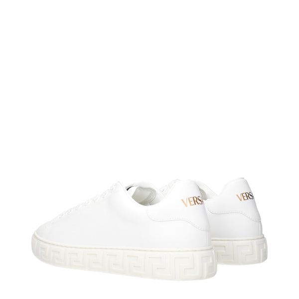 Weiße Sneaker aus Leder