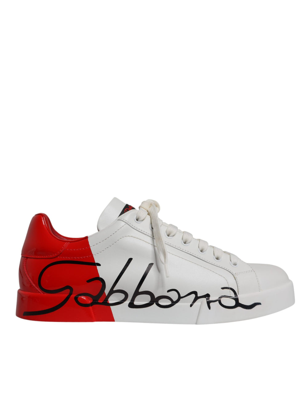 Weiß Rot Portofino Low Top Männer Turnschuhe Schuhe