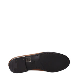 Braune Leder Slipper