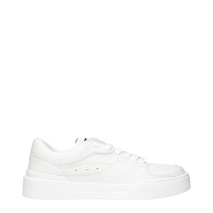 Weiße Sneakers aus Leder