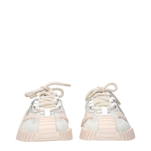Graue Stoff-Sneakers