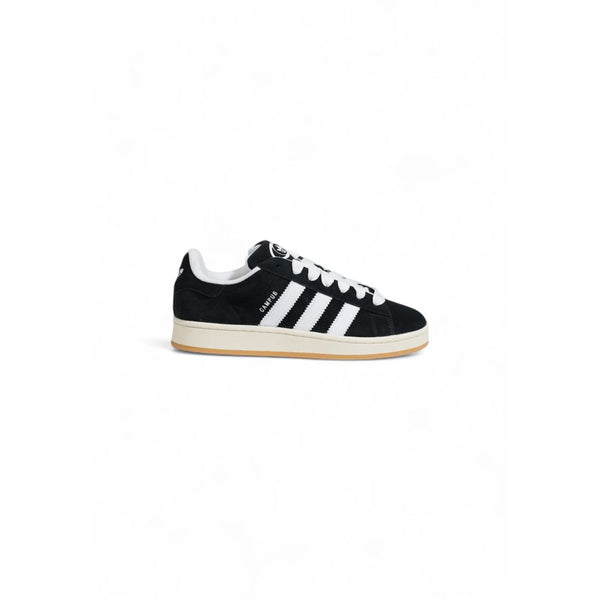 Schwarzer Wildleder Sneaker