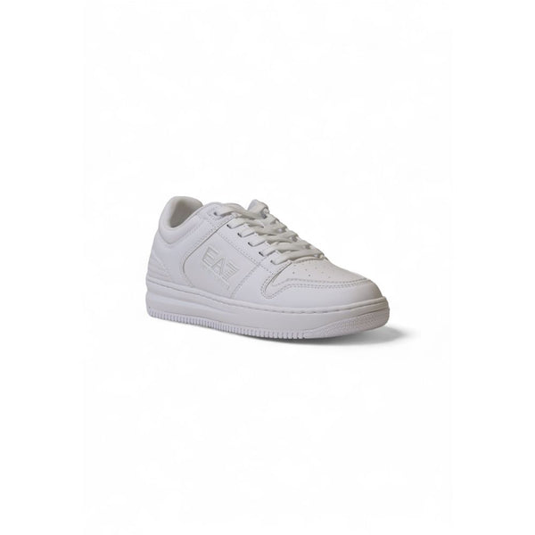 Weiße Polyester-Sportschuhe