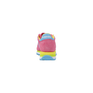 Sneaker aus Veloursleder in Multicolor
