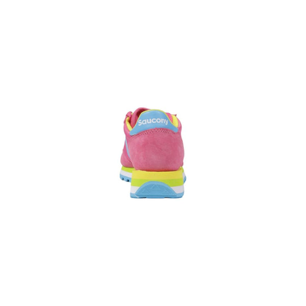 Sneaker aus Veloursleder in Multicolor