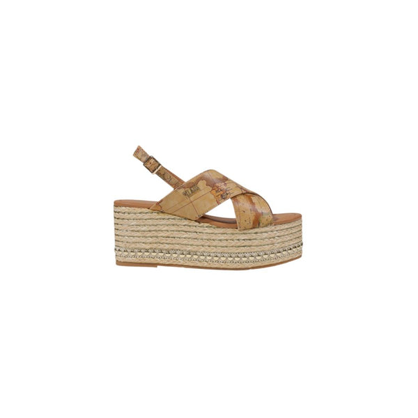 Beige Polyethylen-Sandale