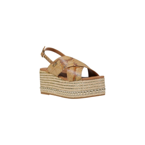 Beige Polyethylen-Sandale
