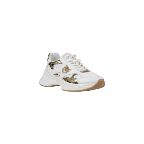 Weiße Chunky-Sneaker aus Leder