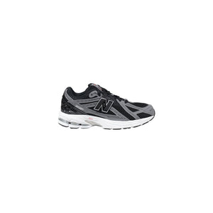 Schwarze Synthetik-Sneaker für Sport und Freizeit