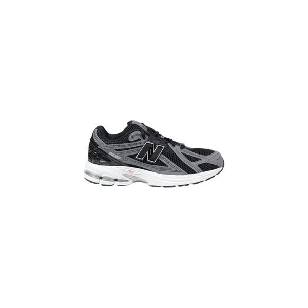 Schwarze Synthetik-Sneaker für Sport und Freizeit