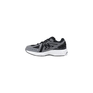 Schwarze Synthetik-Sneaker für Sport und Freizeit