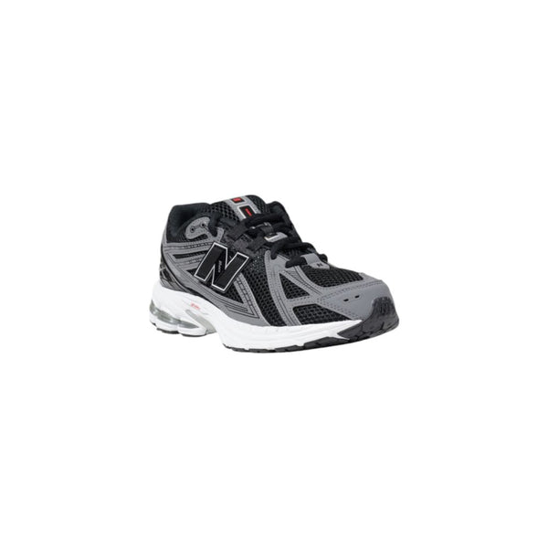 Schwarze Synthetik-Sneaker für Sport und Freizeit