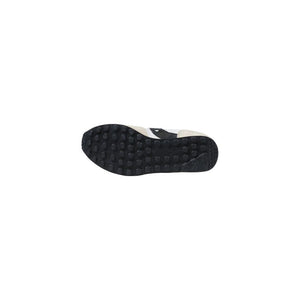Schwarze und Weiße Leder-Sneaker
