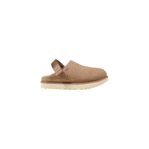 Beige Pumps aus recyceltem Polyester