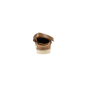 Beige Pumps aus recyceltem Polyester