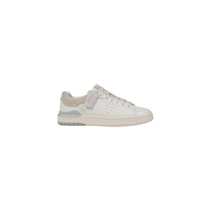 Weiße Leder-Sneaker