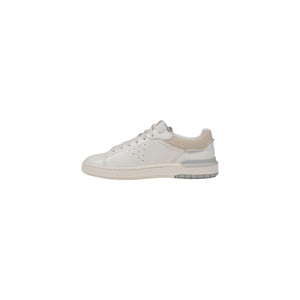 Weiße Leder-Sneaker