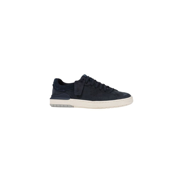 Dunkelblaue Wildleder-Sneaker