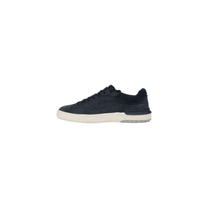Dunkelblaue Wildleder-Sneaker