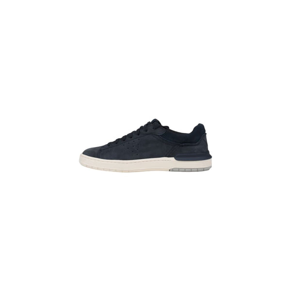 Dunkelblaue Wildleder-Sneaker