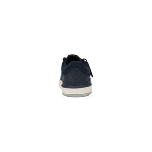 Dunkelblaue Wildleder-Sneaker