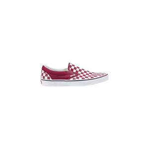 Rote Stoff-Sneaker