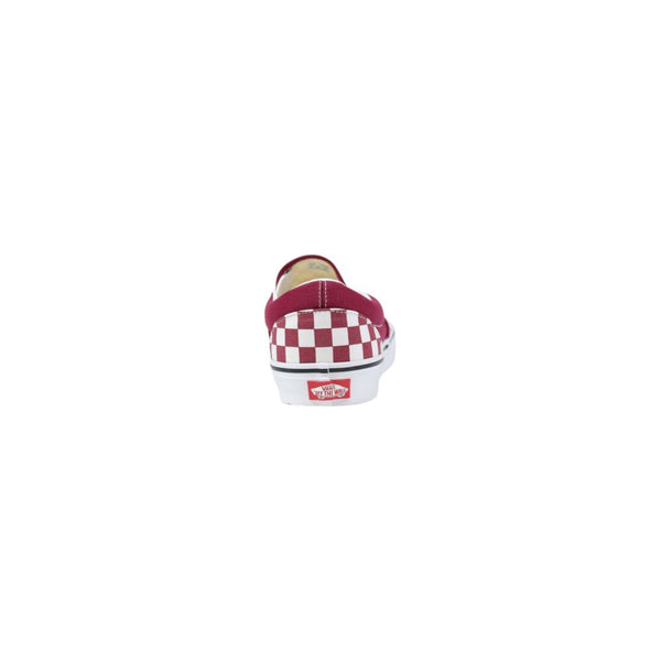 Rote Stoff-Sneaker