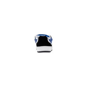 Blaue Wildleder-Sneaker