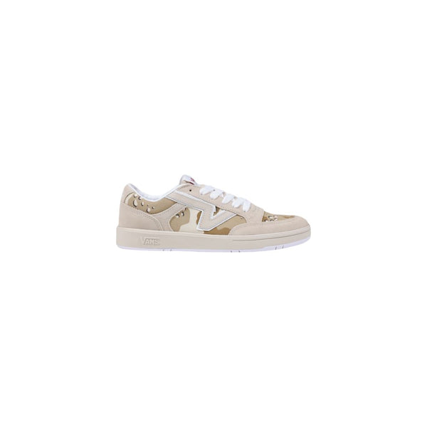Beige Wildleder-Sneaker mit niedrigem Schaft