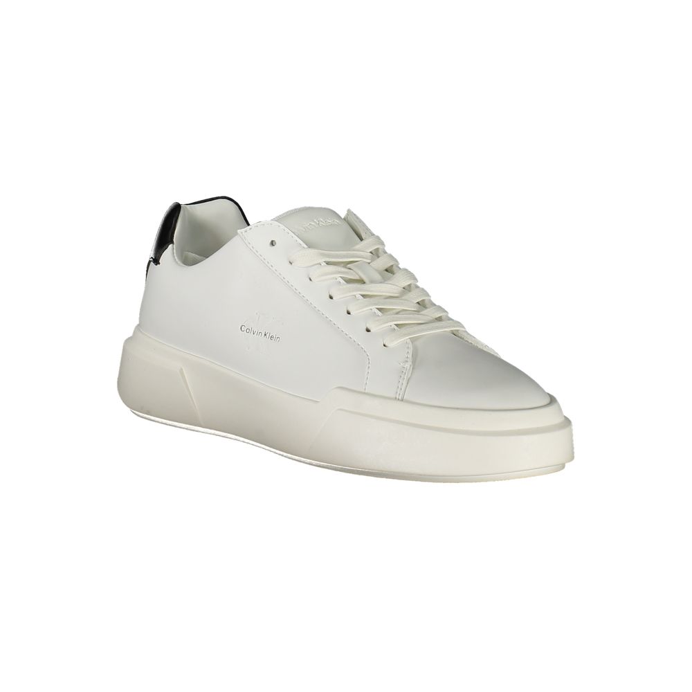 Weißes Leder Damen Sneaker