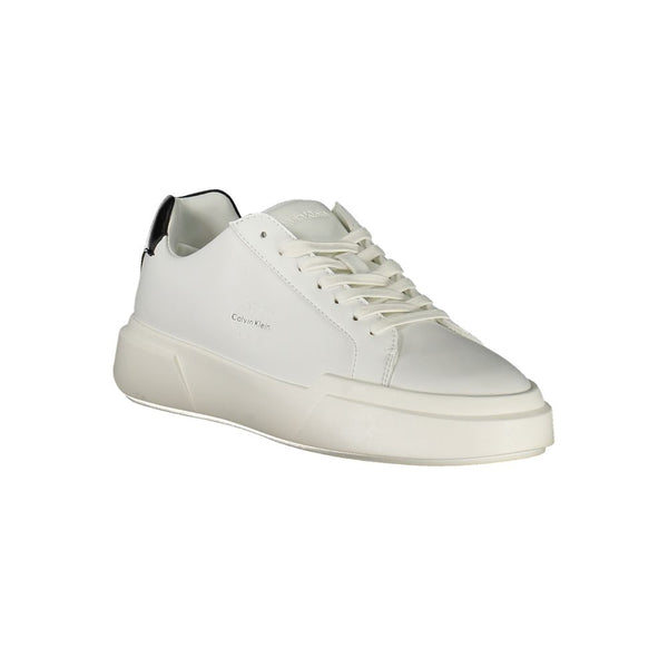 Weißes Leder Damen Sneaker