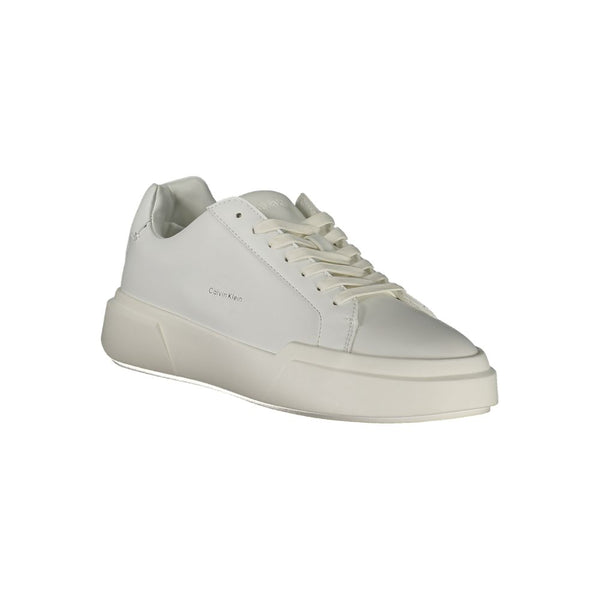 Weißes Leder Damen Sneaker