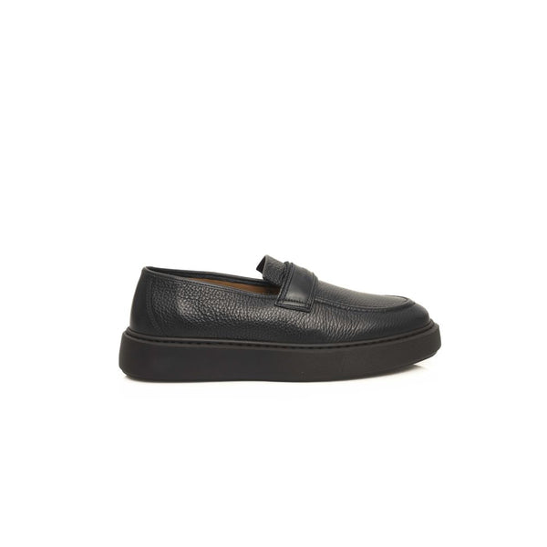Blauer Wildleder-Loafer für Herren