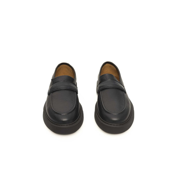 Blauer Wildleder-Loafer für Herren