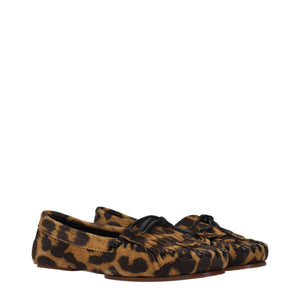 Braune Leder Slipper