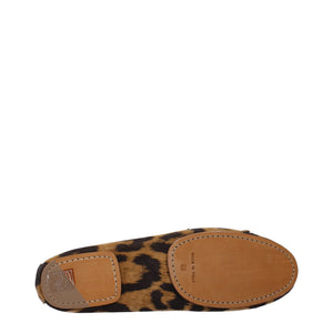Braune Leder Slipper